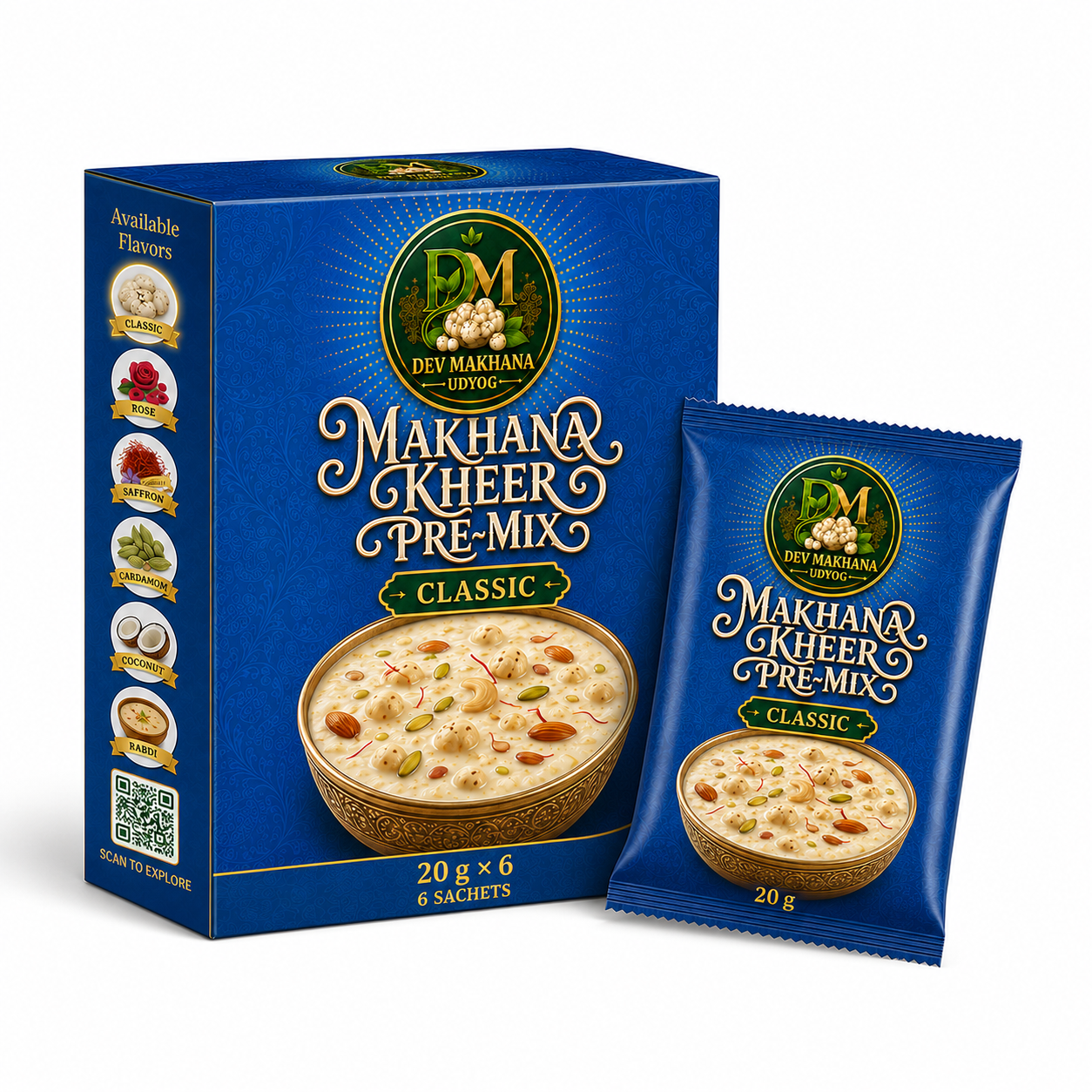 Makhana Kheer Pre-Mix Classic (20 g x 6)